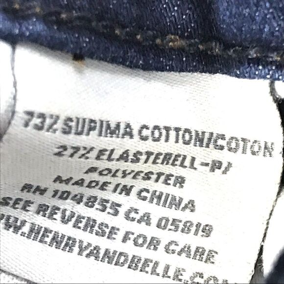 Henry and Belle Signature Straight Leg Jeans Size 26” - Picture 7 of 7
